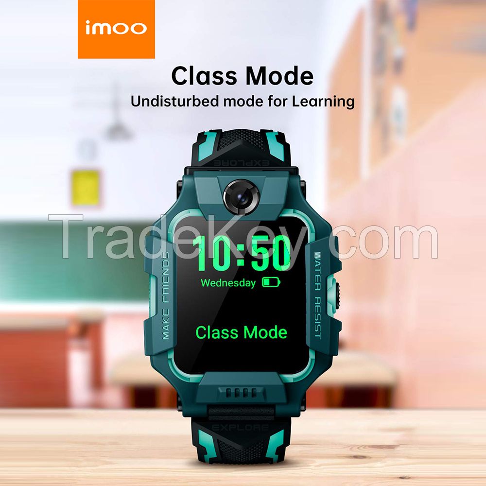 imoo Watch Phone Z6, 4G Kids Smart Watch Phone with Dual Camera, Video Phone Call, Kids GPS Tracker with Real-time Locating