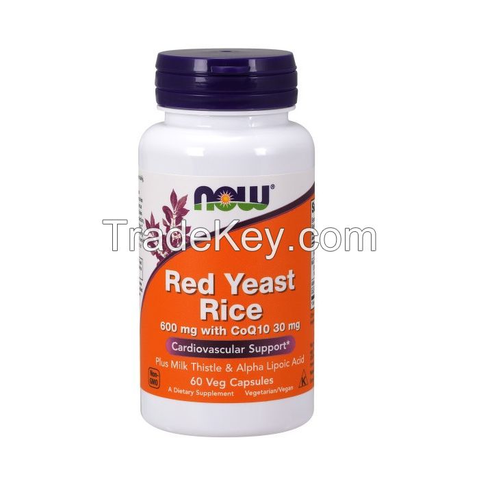 Selling NOW Red Yeast Rice 600mg CoQ10 60s