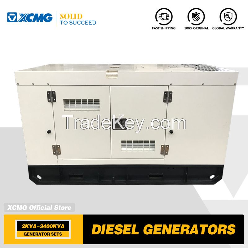 XCMG Official 24KW Mobile Small Silent Type Diesel Power Generator Set Electric Genset