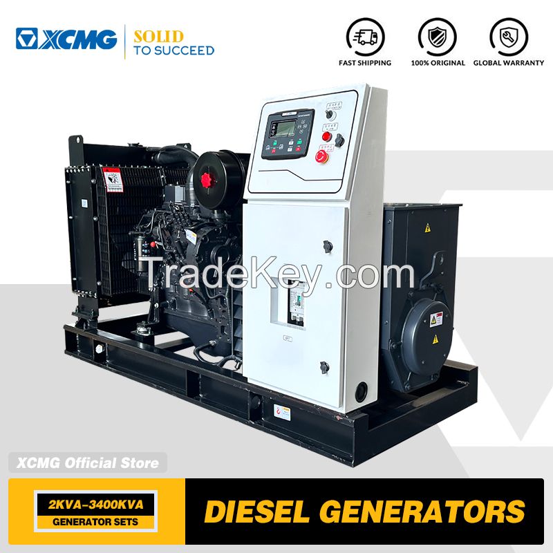 XCMG Official 80KW Generating Set Soundproof Diesel Power Generator with Factory Price
