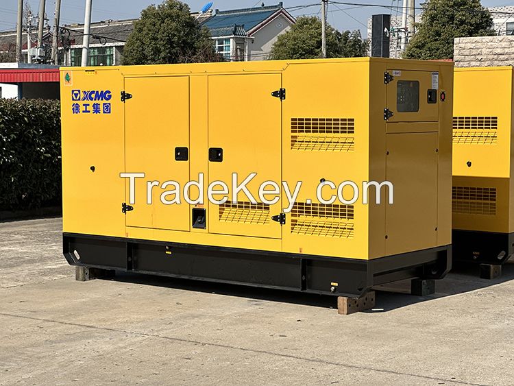 Xcmg Official 200kva Three Phase Water Cooled Silent Power Power Electric Diesel Generator Set Genset