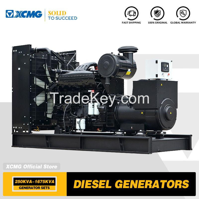 Xcmg Official 200kva Three Phase Water Cooled Silent Power Power Electric Diesel Generator Set Genset