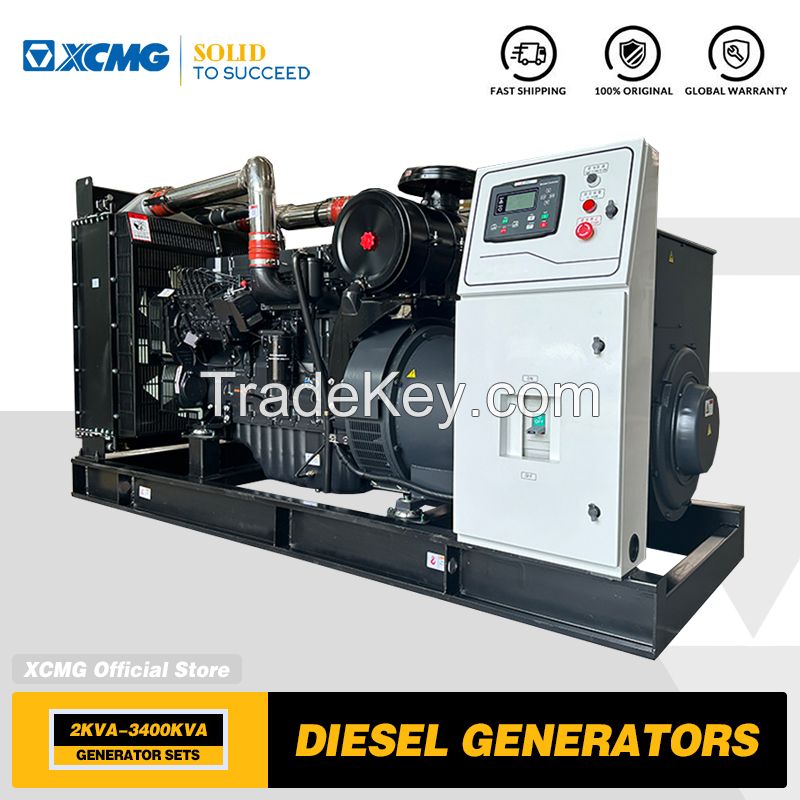 Xcmg Official 160kw 3 Phase Silent Electric Genset Diesel Power Generating Sets For Sale