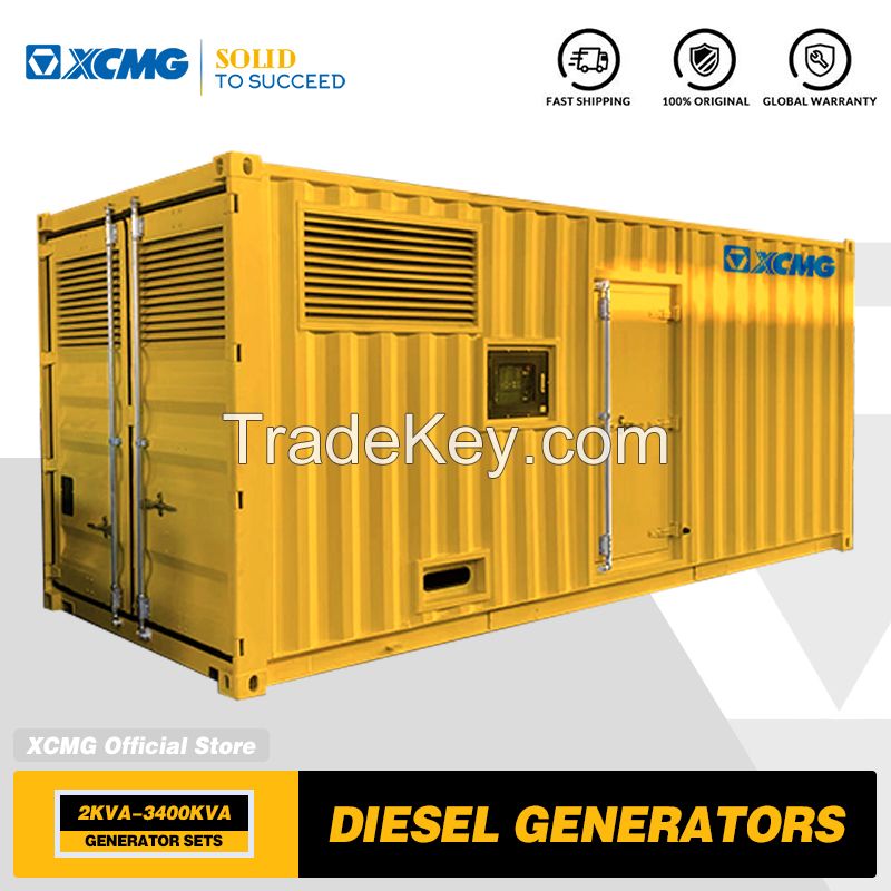 Xcmg Official 480kw 600kva Water Cooled Silent Diesel Generator Set With Factory Price