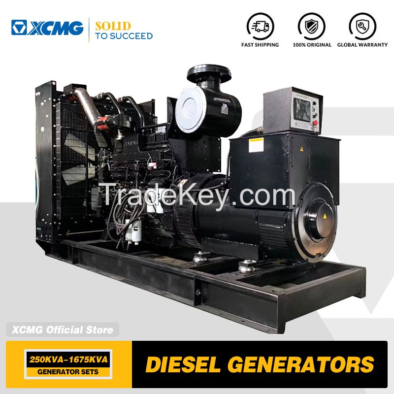 XCMG Original 320KW 400KVA High Quality Big Power Diesel Generator For Industrial Machines