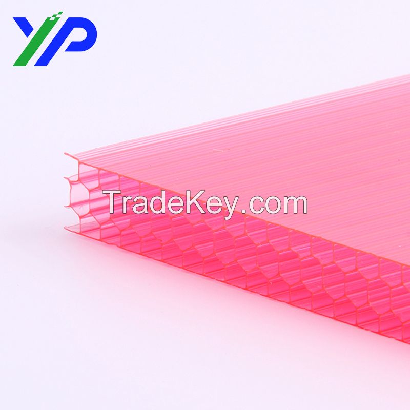 5 layer honeycomb polycarbonate sheets