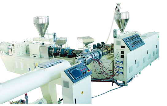 PVC series pipe extrusion line