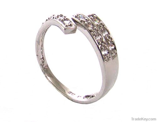 Fashion sterling silver jewelry ring (WSHCN01414R)