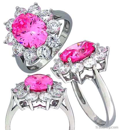 Pink Stone Ring