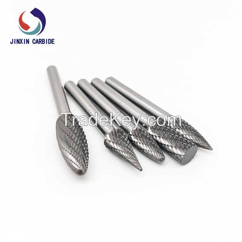 A type Tungsten carbide burr 6mm long shank rotary files