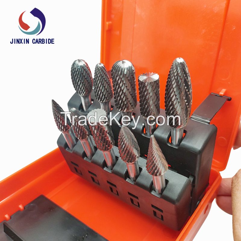 Rotary Standard Shank Double Cut Carbide steel Rotary File Burrs