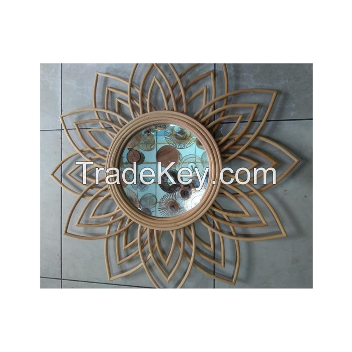 Rattan Mirror From Viet Nam