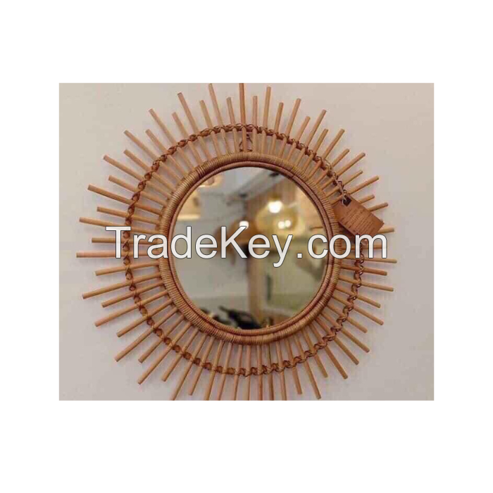 Rattan Mirror From Viet Nam