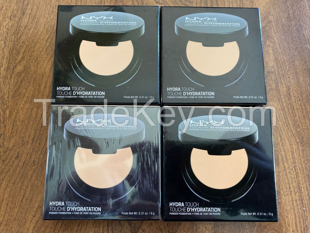 NYX Hydra Touch Powder Foundation Makeup Beige HTPF04 Lot Of 4 New