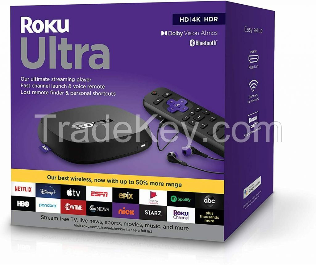 Roku Ultra 4800R (2022 Model) HD  4K  HDR Streaming Media Player 4800R