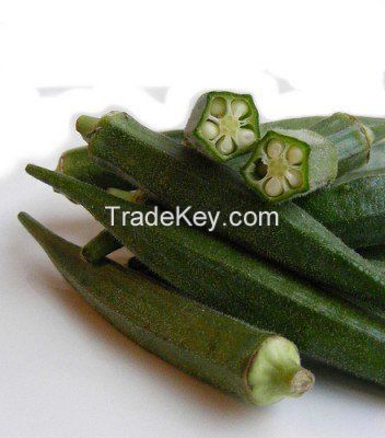 Fresh Okra For Sell Germany