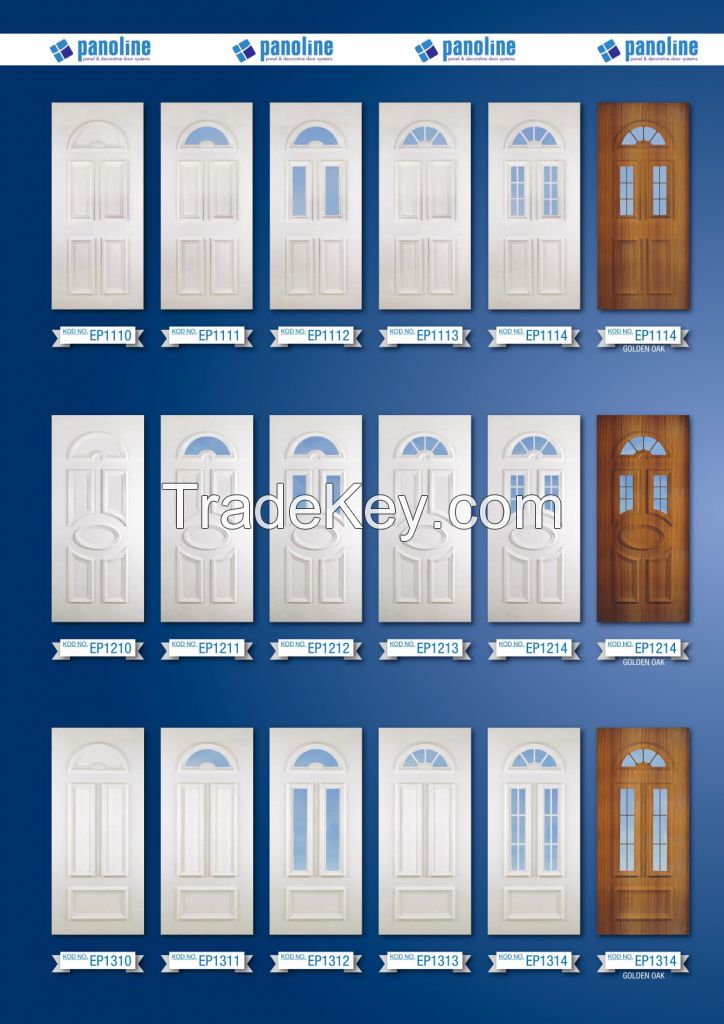 Pvc decorative door panels