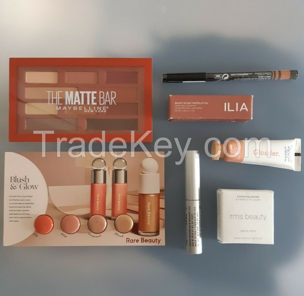 Glossier Rare Beauty Ilia Maybelline Sephora eyeshadow Makeup Bundle Set