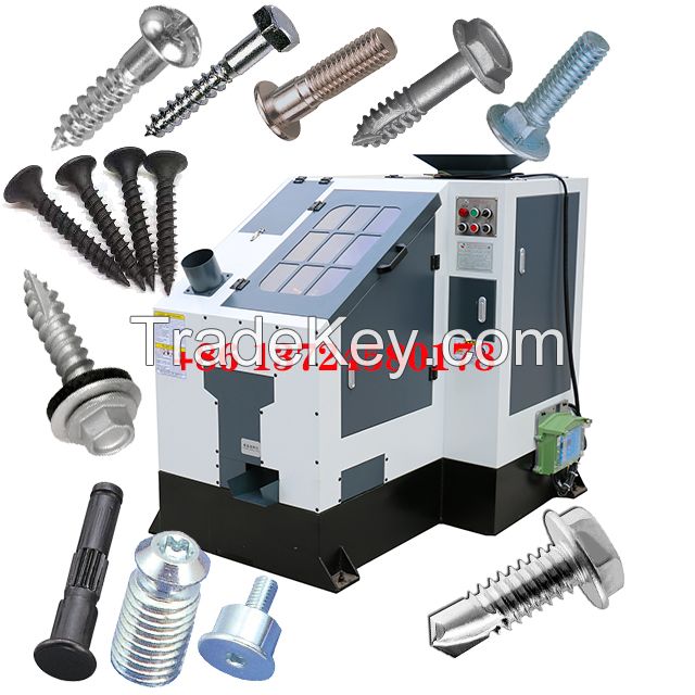 Taiwan Dry Wall Screw Wood Screw Thread Rolling Making Machine with High Speed 