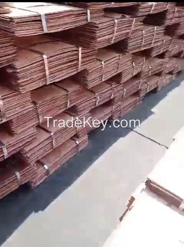 Copper Cathodes 99.97+ Brand Name mines FCA no LC no PrePay