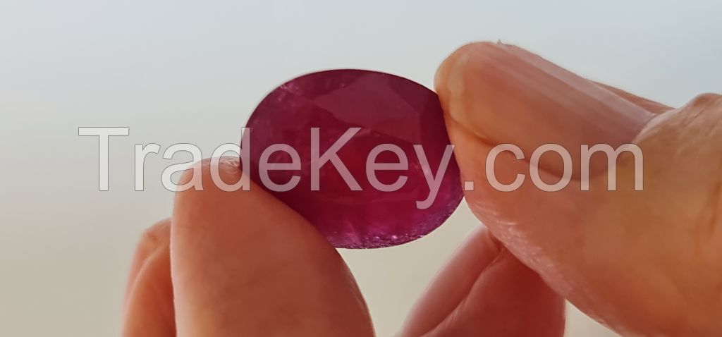 Natural Mozambique Ruby Unheated