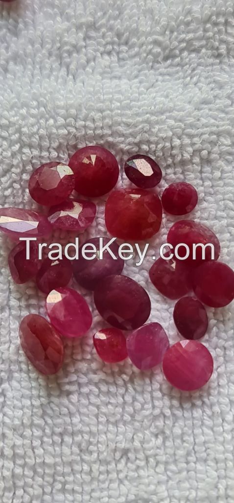 Mozambique Ruby Padparasha  Sapphire