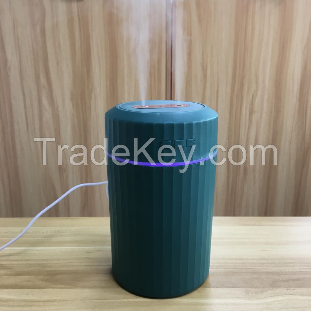 Mini  USB humidifier Led Light Color Changing Portable Double Mist Air Cooler Air Humidifier