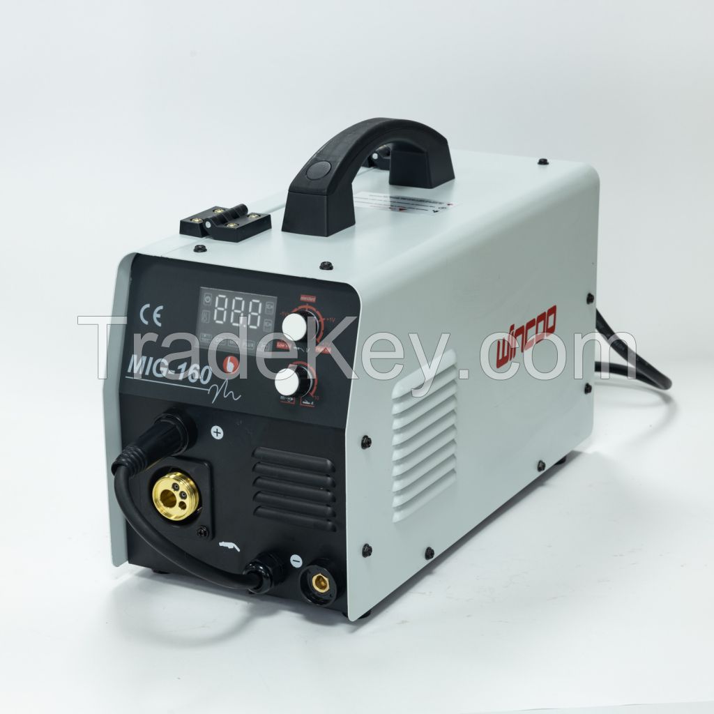 WINCOO mig-160A welder mig welding machine 3 in 1 function gas and gasless type