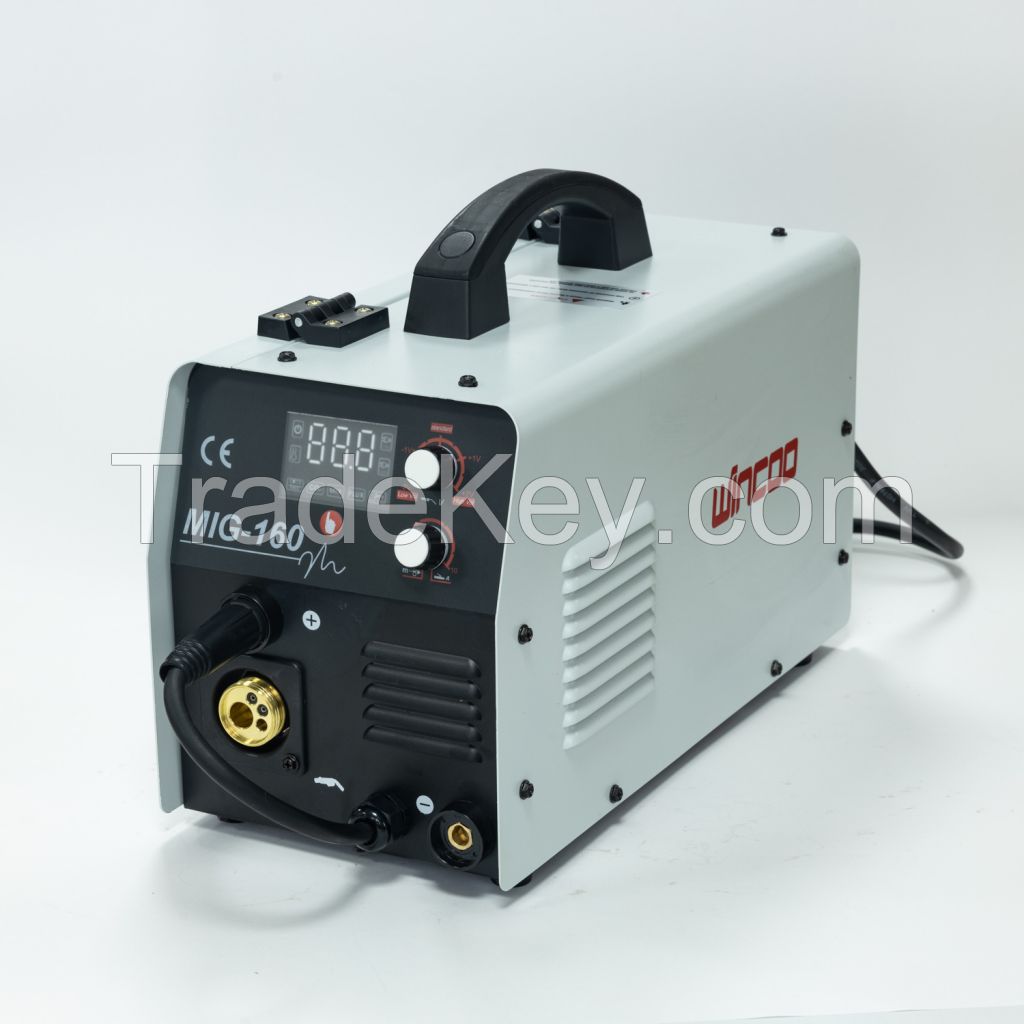 WINCOO mig-160A welder mig welding machine with mig/tig/mma 3 in 1 function gas and gasless type