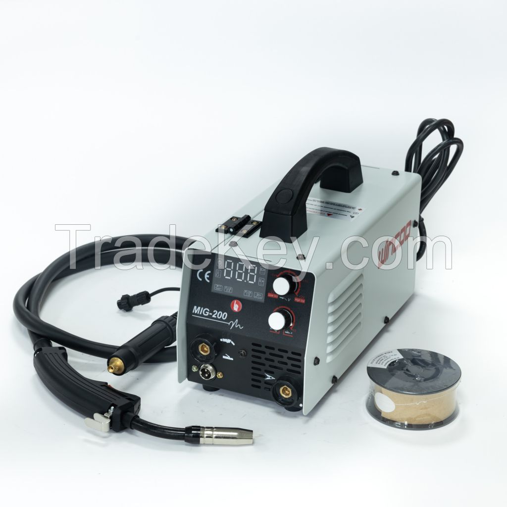 WINCOO mig-200A welder mig welding machine with mig/tig/mma 3 in 1 function