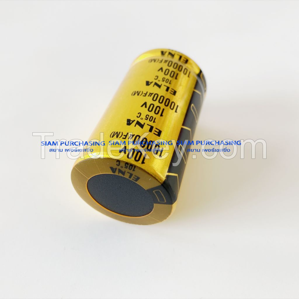 Electrolytic Capacitor 10000UF 100V 105C ELNA SIZE 35X60MM.