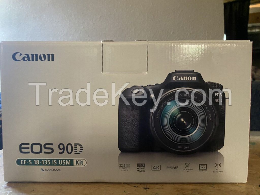 CANON EOS 90D DSLR CAMERA WITH 18-55MM LENS