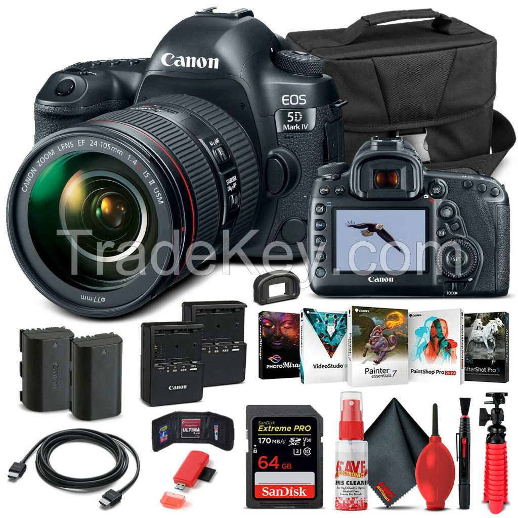 CANON EOS 5D MARK IV DSLR CAMERA WITH 24-105MM F/4L II LENS