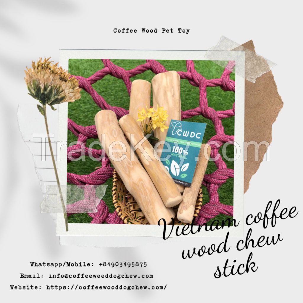 THE BEST TOY FOR YOUR PET/ COFFEE WOOD CHEW/ DOG CHEW STICK/ CHEWING TOYS COFFEE WOOD LOW PRICE