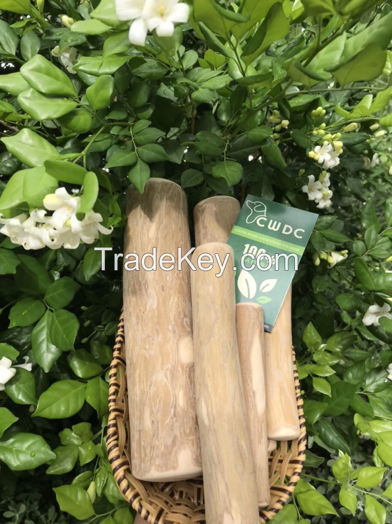 Natural Wood And Safe Dog Chew Stick Coffee Wood Dog Chew Coffee Wood Chew Toy