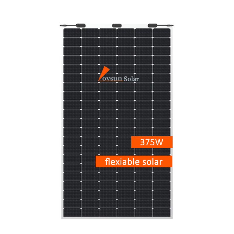 Semi flexible solar panel