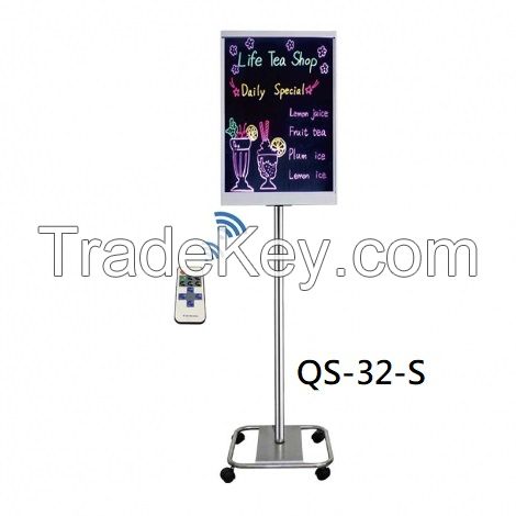 Led Multi-function Signboard Stand With Remote Control