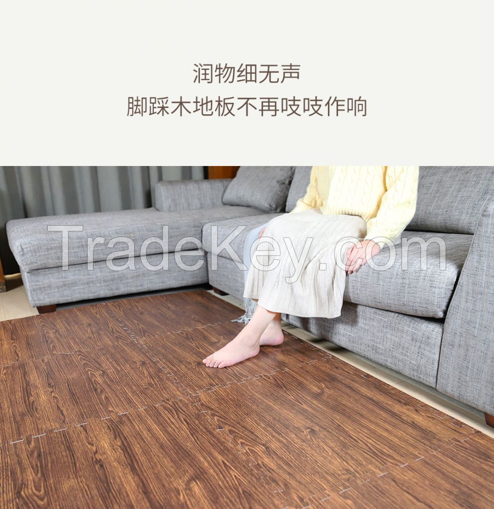 wooden grain foam mat EVA floor mat