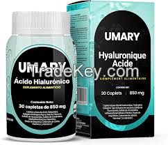 UMARY Hyaluronic Acid - 30 Caplets 850 mg
