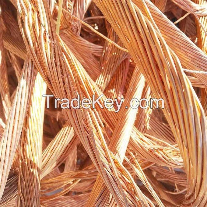 100% Pure Mill-berry Copper, Copper Scraps, Copper Wire Scrap 99.9% For Sale