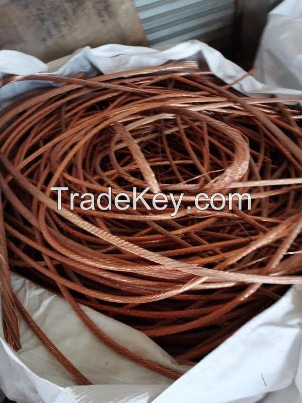 Red Mill-berry Copper High Purity Copper Wire Scrap 99.99% With Wholesale Price