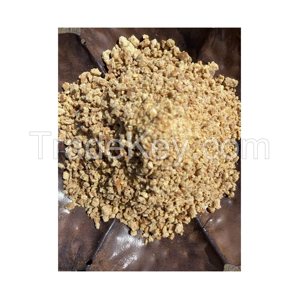 Bulk soybean meal for aquaculture feed production