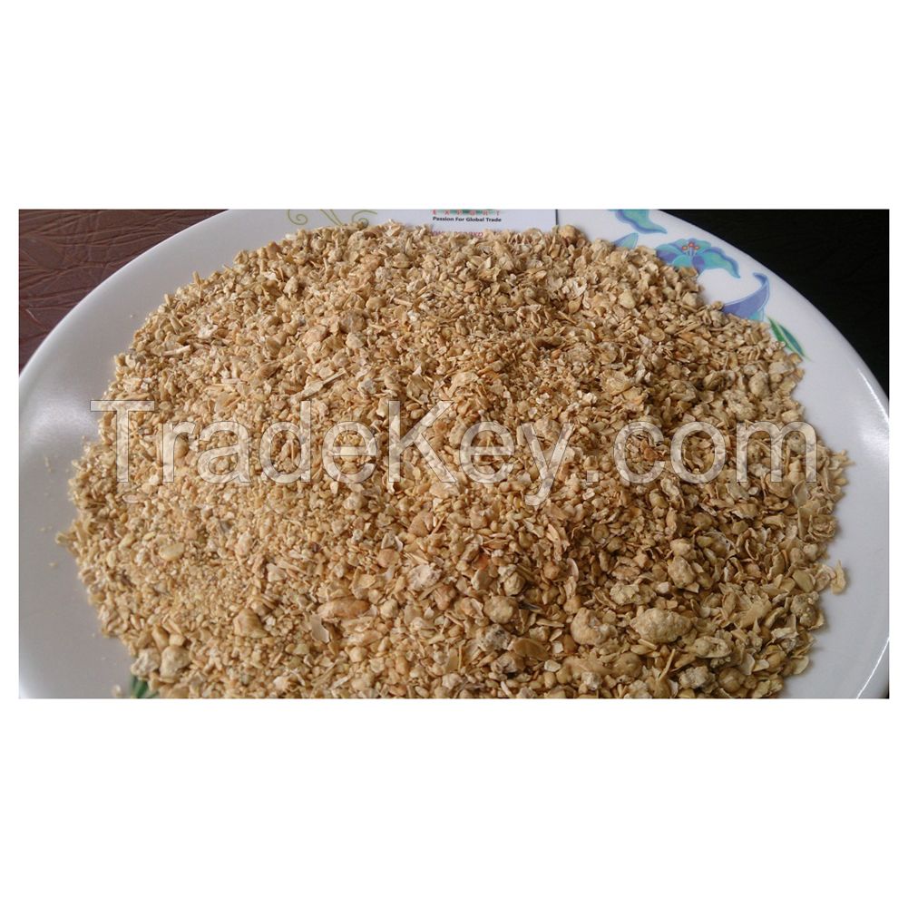 High-protein soybean meal for animal feed