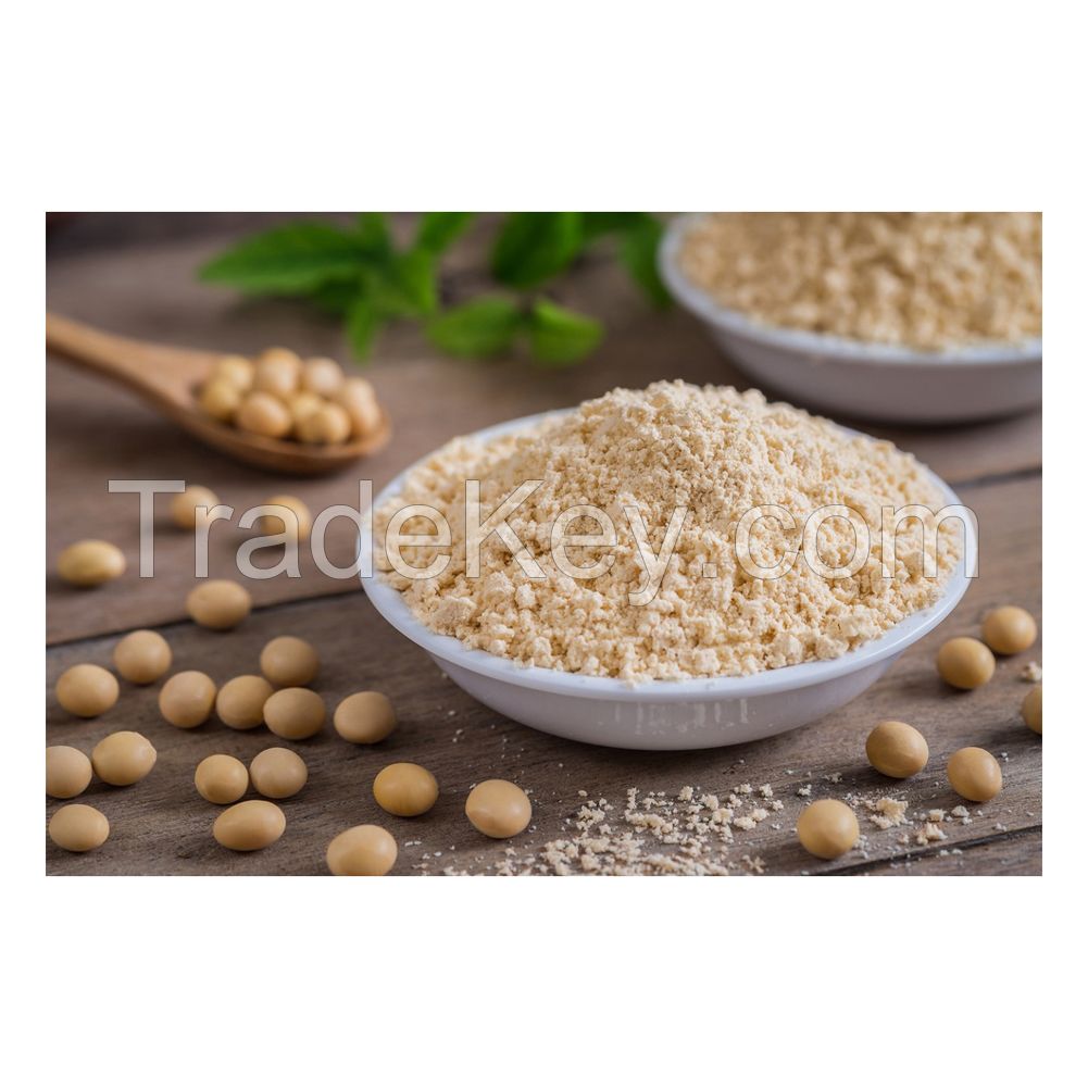 High-protein soybean meal for animal feed