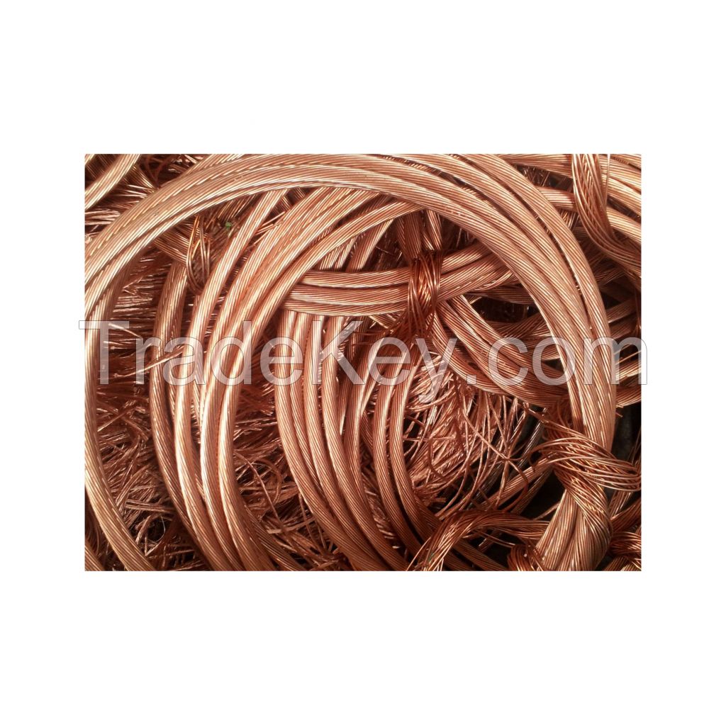 High-quality copper wire scrap available for sale in bulk