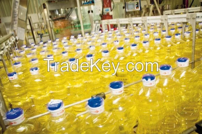 100% pure crude sunflower oil for industrial use