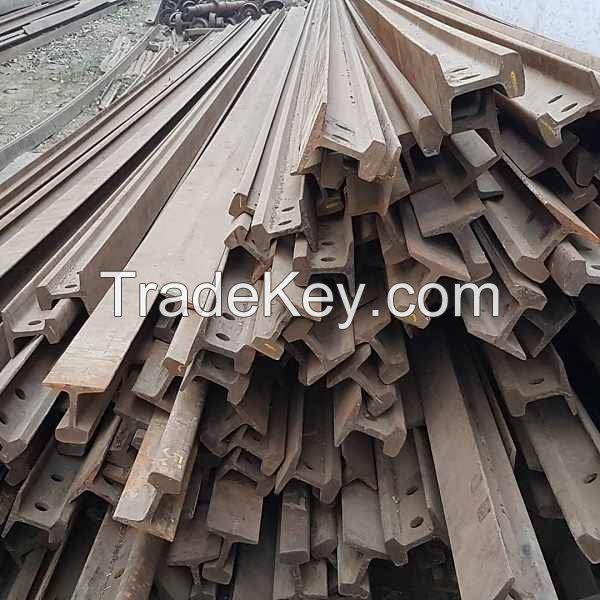 Heavy steel rail scrap for remelting and processing