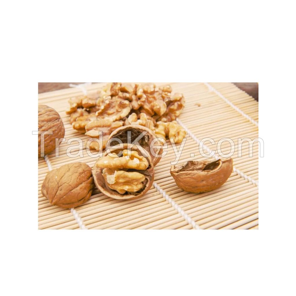 Top-grade walnuts packed for long shelf life and freshness