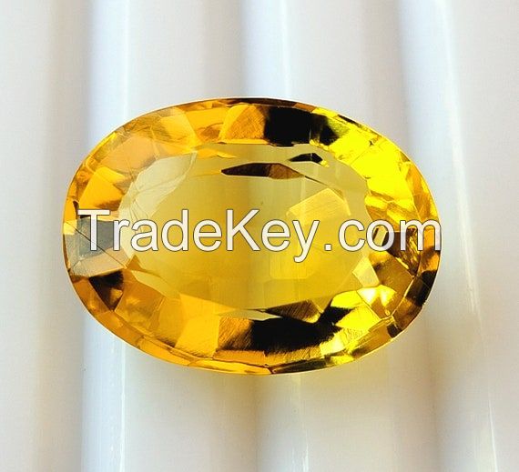 Faceted topaz gems for rings necklaces and bracelets