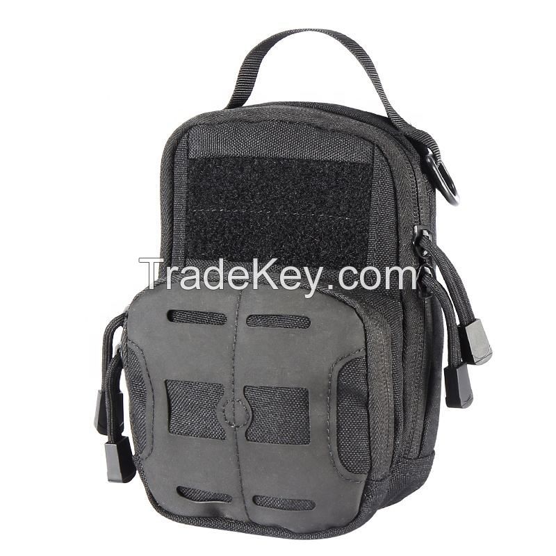 outdoor waterproof military molle pouches small tactical waist bag